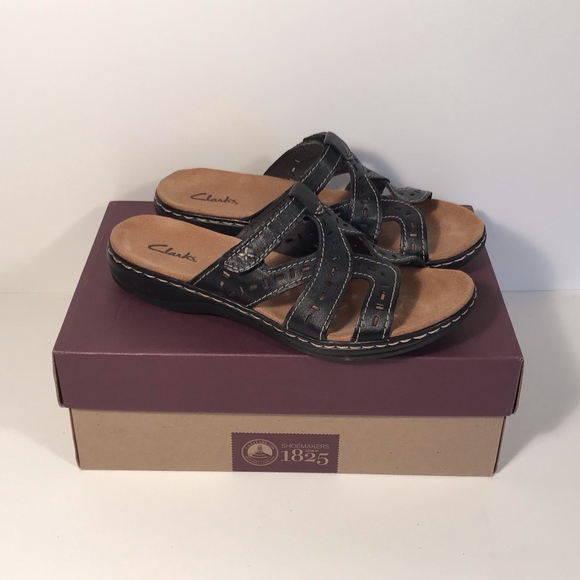 clarks leisa truffle sandals